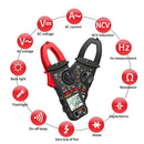 ANENG ST180 Digital Display Clamp AC & DC Intelligent Voltage Multimeter(Red)