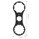4 PCS Bike Aluminum Alloy Shock Absorber Disassembly Repair Tool(Black)