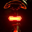BG-2024 Bicycle Wireless Remote Control Steering Taillight(Black)