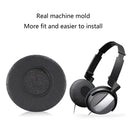 1 Pair Sponge Cushion Earpads For Sony MDR-NC7 / NC5 Headset(Black)