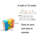 Watch Desktop Capping Machine with 12 Moulds(Green Heavy Pressure)