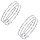 2 PCS Z111 Ladies Frosted Gypsophila Bracelet, Size: 56mm