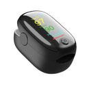 AD901 Finger Clip Oximeter Pulse Heart Rate Monitoring Monitor, Shape: LED(Black)