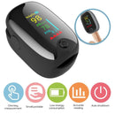 AD901 Finger Clip Oximeter Pulse Heart Rate Monitoring Monitor, Shape: LED(Black)