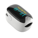 AD901 Finger Clip Oximeter Pulse Heart Rate Monitoring Monitor, Shape: OLED(White)