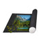 Solid Felt Jigsaw Puzzle Organizer Mat, Specification: 26 x 46 inch(Black-Printed-Set)