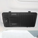 DERANFU Car Sun Visor Storage Multi-Function CD Clip Glasses Clip(Black)