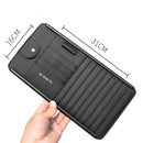 DERANFU Car Sun Visor Storage Multi-Function CD Clip Glasses Clip(Black)