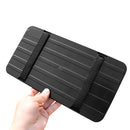 DERANFU Car Sun Visor Storage Multi-Function CD Clip Glasses Clip(Black)