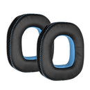 1 Pair Sponge Earpad for Logitech Astro A50 Gen3/Gen4 Headset(Black+Blue)