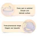 2 PCS Z117 Solid Twist Bracelet Fashion Valentine Day Gift(Silver)