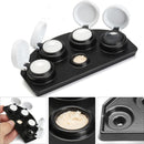 Full Metal Spot Oil Cup Stand Oiler Watch Repair Tool, Style: Four Oils Cups Colorful