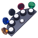 Full Metal Spot Oil Cup Stand Oiler Watch Repair Tool, Style: Five Oils Cups Colorful