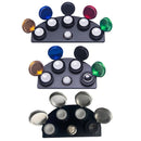 Full Metal Spot Oil Cup Stand Oiler Watch Repair Tool, Style: Five Oils Cups Colorful