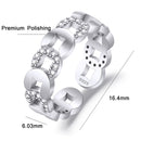 2 PCS J336 Bronze Coin Wealth Micro-Set Openwork Ring(Gold)