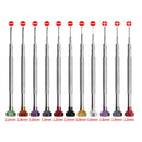 3 PCS LSD5075 Color Screwdriver Watch Repair Tool, Model: 0.6mm Word