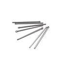 2 Sets 6-23mm Stainless Steel Watch Link Pins Cotter Bar(Silver)