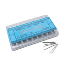2 Sets 6-23mm Stainless Steel Watch Link Pins Cotter Bar(Silver)