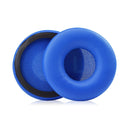 1 Pair Protein Leather Sponge Earpad For JBL T450 / Tune 600 / T500BT(Sea Blue )