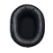 1 Pair Leather Sponge Ear Pads For Denon AH-MM400 Headset(Black)