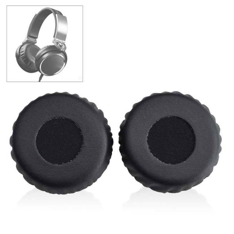 1 Pair Sponge Ear Pads for SONY MDR-XB600 Headset(Black)