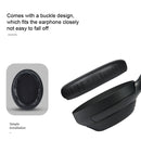1 Pair PU Leather Earpads for Sony WH-1000XM4, Color: Champagne Gold+Buckle