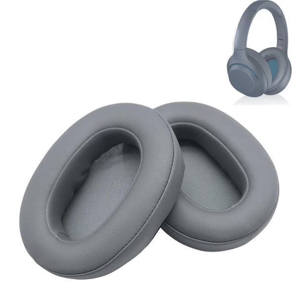 1 Pair Sponge Earpad For SONY WH-XB900N Headset, Color: Protein Skin-Gray