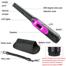 HS-11 Outdoor Handheld Treasure Hunt Small Metal Detector Positioning Rod(Red Black)
