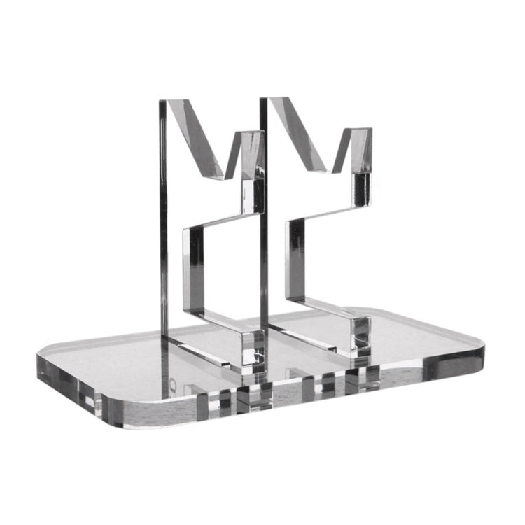 Acrylic Game Console Handle Stand Display Stand For PS4 / PS5(Transparency)