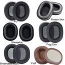 1 Pair Headset Earmuffs For Audio-Technica ATH-M50X/M30X/M40X/M20X, Spec: Brown-Fluff