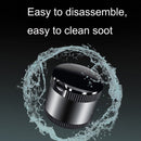 Car Ashtray With LED Ambient Light(Black)