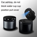 Car Ashtray With LED Ambient Light(Black)