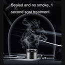 Car Ashtray With LED Ambient Light(Black)