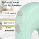 Wireless Handheld Electric Egg Beater Cake Mixer, Specification: Double Rod (Green Onion)