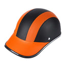 BSDDP A0322 Summer Half Helmet Lightweight Safety Helmet(Orange )