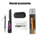 HS-08 Outdoor Handheld Treasure Hunt Metal Detector Positioning Rod(Dark Purple)
