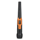 HS-12 Outdoor Handheld Treasure Hunt Metal Detector Positioning Rod(Black Orange)
