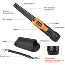 HS-12 Outdoor Handheld Treasure Hunt Metal Detector Positioning Rod(Black Orange)