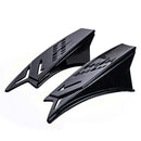 BSDDP A0304 Helmet Corner Modified Accessories Personal Decorative Horns(Black Soft Glue)