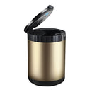 LED Car Ashtray With Cover(Gold)