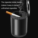 LED Car Ashtray With Cover(Gold)