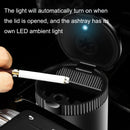 LED Car Ashtray With Cover(Gold)
