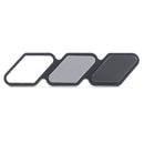 2 PCS Universal Three-color Car Sticker(Black)
