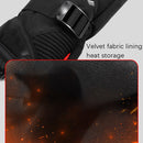 BSDDP RH-A0127 Winter Warm Fleece Long Motorcycle Gloves, Size: L(Blue)