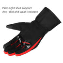 BSDDP RH-A0127 Winter Warm Fleece Long Motorcycle Gloves, Size: XL(Blue)