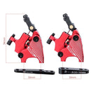 1 Pair IIIPRO Flat Mount Road Calipers Bilateral Brakes(Blue)