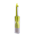 5 PCS Home Kitchen Multifunctional Green Onion Peeler(Green)