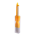 5 PCS Home Kitchen Multifunctional Green Onion Peeler(Orange)