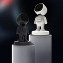 TOPFREE Astronaut Car Bracket Magnetic Adhesive Paste Navigation Car Phone Bracket(White)