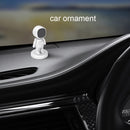 TOPFREE Astronaut Car Bracket Magnetic Adhesive Paste Navigation Car Phone Bracket(White)